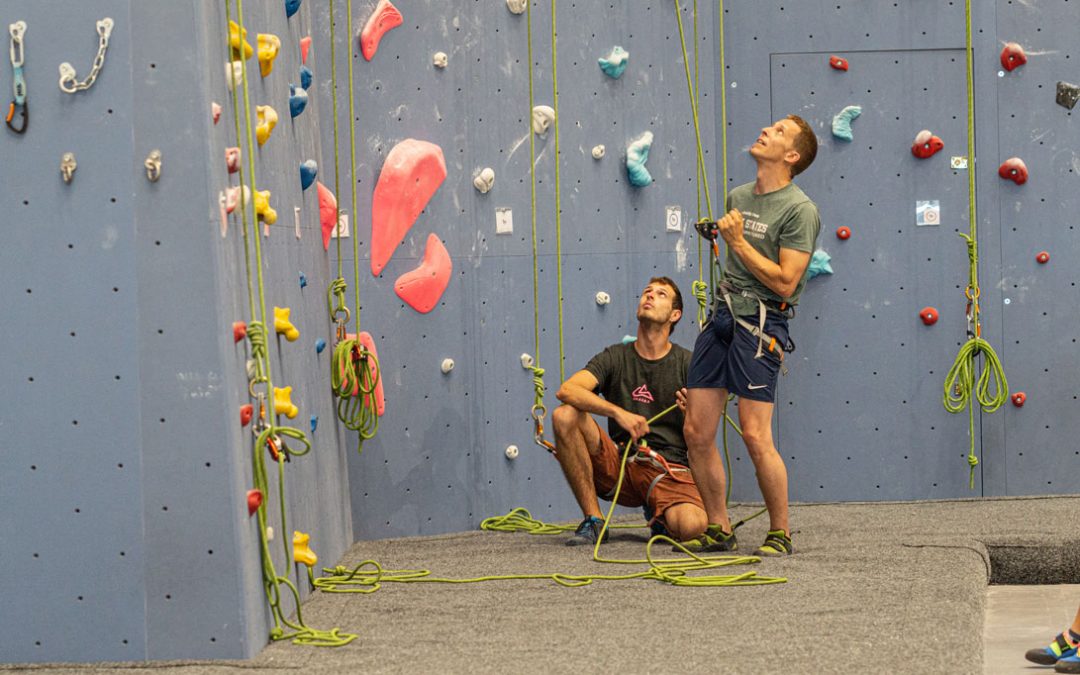 ¿Qué es la escalada en top-rope?