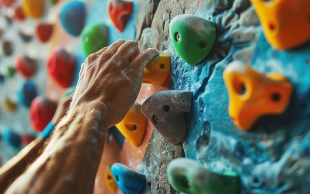 Escalada en rocódromo: aprende sobre los agarres