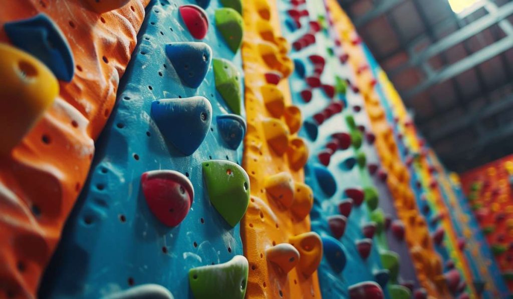Escalada indoor.
